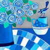 Blue Summer Wren by Lisa Frances Judd