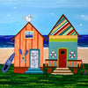 Beach Hut 3 by Lisa Frances Judd