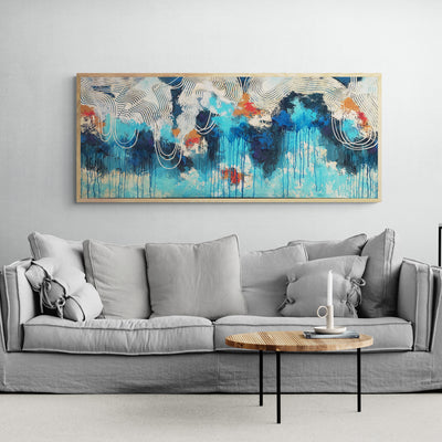 Making Connections - Orignal Acrylic Painting - 152cm x 61cm