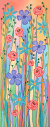 Spring Happiness - Original Acrylic Painting - 40cm x 100cm