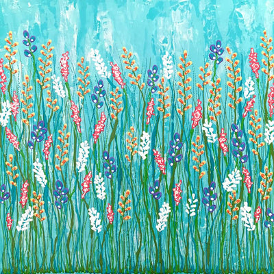 Spring Wild Flowers by Lisa Frances Judd