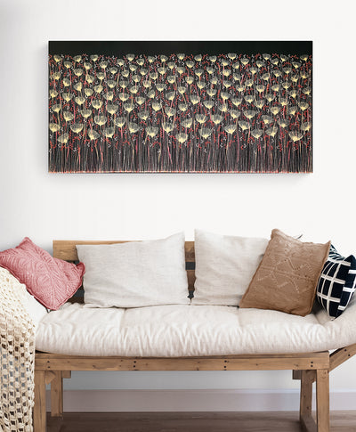 Sweet As Candy - Original Textured Acrylic Nature Painting 122cm x 61cm
