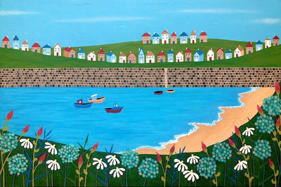 Tiny Town By The Sea by Lisa