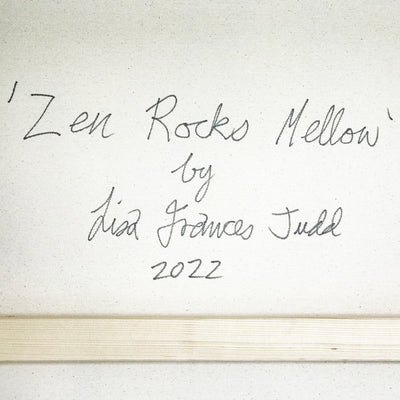 SOLD Zen Rocks Mellow - Original Acrylic Painting - 183cm x 122cm